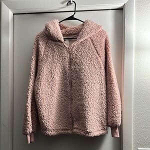NWT Tantrums Pink Sherpa Jacket
